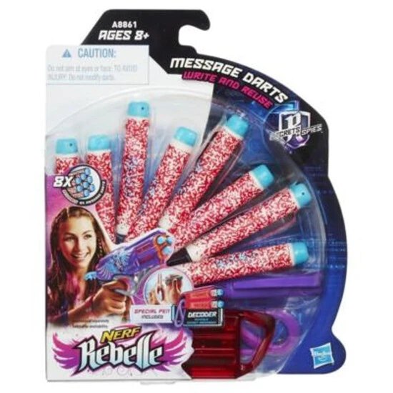 Bestpreis 😉 Nerf Rebelle Geheimnis Darts Und Decoder ⭐ 2 Bestpreis 😉 Nerf Rebelle Geheimnis Darts Und Decoder ⭐ – Bild 2