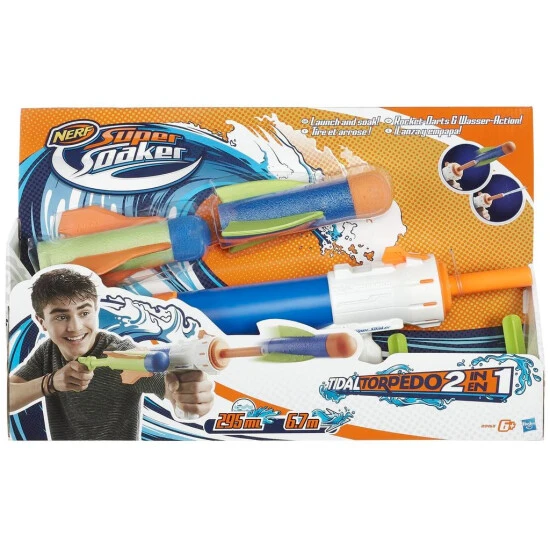 Bestpreis 😍 Nerf Super Soaker Tidal Torpedo 2 In 1 Wasserpistole 🔔 3 Bestpreis 😍 Nerf Super Soaker Tidal Torpedo 2 In 1 Wasserpistole 🔔 – Bild 3