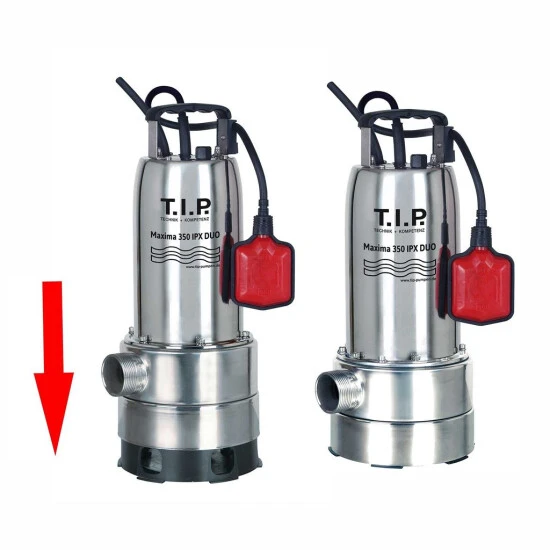 Budget 😍 T.I.P. Schmutzwasser - Tauchpumpe Maxima 350 IPX DUO ✔️ 4 Budget 😍 T.I.P. Schmutzwasser - Tauchpumpe Maxima 350 IPX DUO ✔️ – Bild 4