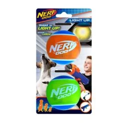 Bestes Angebot 🤩 Nerf - Hundeball, LED 2er-Pack BT4309 (Einheitsgröße) (Blau/Grün/Orange) ⌛