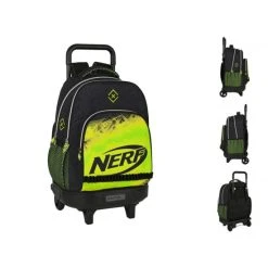 Schlussverkauf 🎉 Schulrucksack Mit Rädern Nerf Neon Schwarz Neongrün (33 X 45 X 22 Cm) 😀 -T.I.P. Verkaufsladen unnamed file 1305