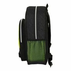 Bester Verkauf 🧨 Schulrucksack Nerf Friends Forever Schwarz Neongrün (32 X 38 X 12 Cm) ✔️