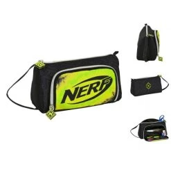 Besorgen ✨ Schulmäppchen Nerf Neon Schwarz Neongrün (20 X 11 X 8.5 Cm) (32 Stücke) 💯 -T.I.P. Verkaufsladen unnamed file 781